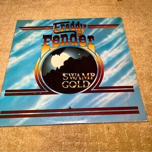 Freddy Fender - Swamp Gold- vintage vinyl record from 1978